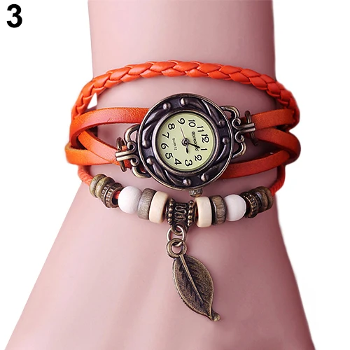 Женские кварцевые наручные часы в стиле ретро с кожаным ремешком|wristwatch women|wristwatch