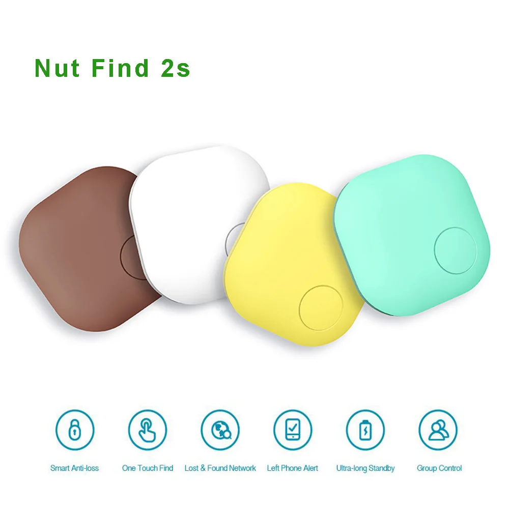 Умные поисковики гайка найти 2 S Беспроводной Bluetooth Анти потерянный Трекер Брелок