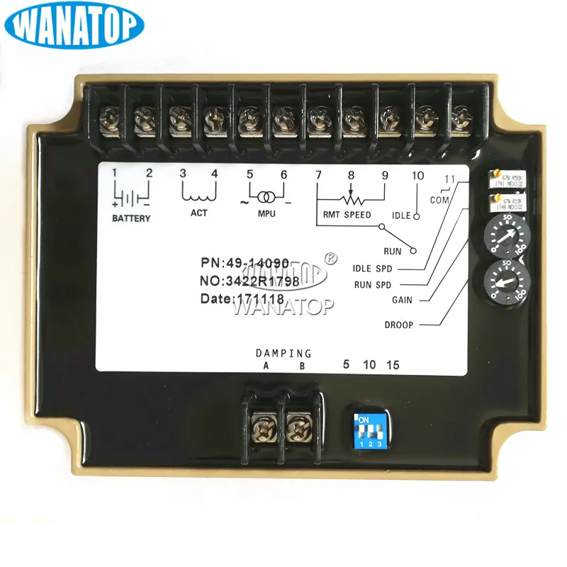 Новый регулятор скорости двигателя ler 4914090 для блока управления дизельным
