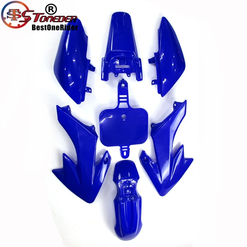 Синий обтекатель Пластиковый для 50cc 125cc 140cc 150cc 160cc CRF50 XR50 SSR Thumpstar Pitsterpro Braaap| |