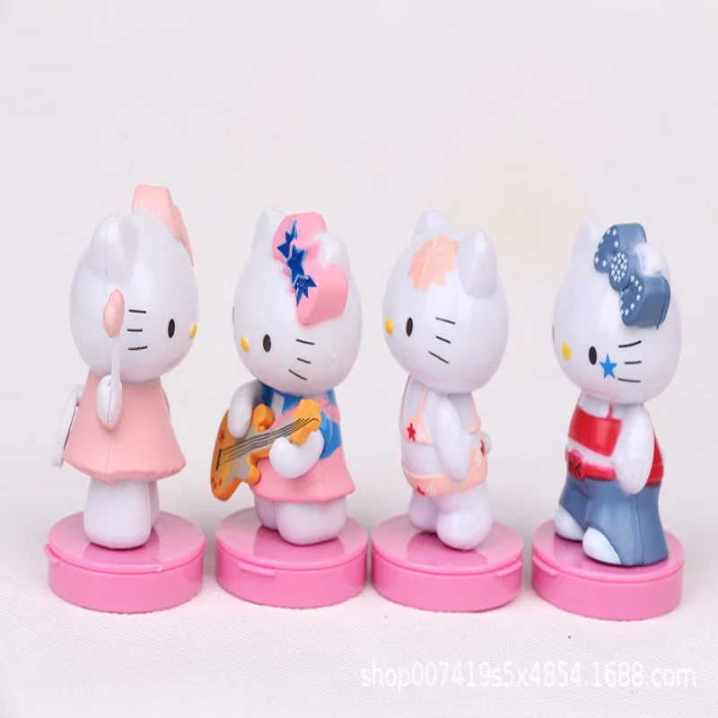 Экшн игрушка Hello Kitty милый розовый игрушечный котенок фигурки baita украшение для