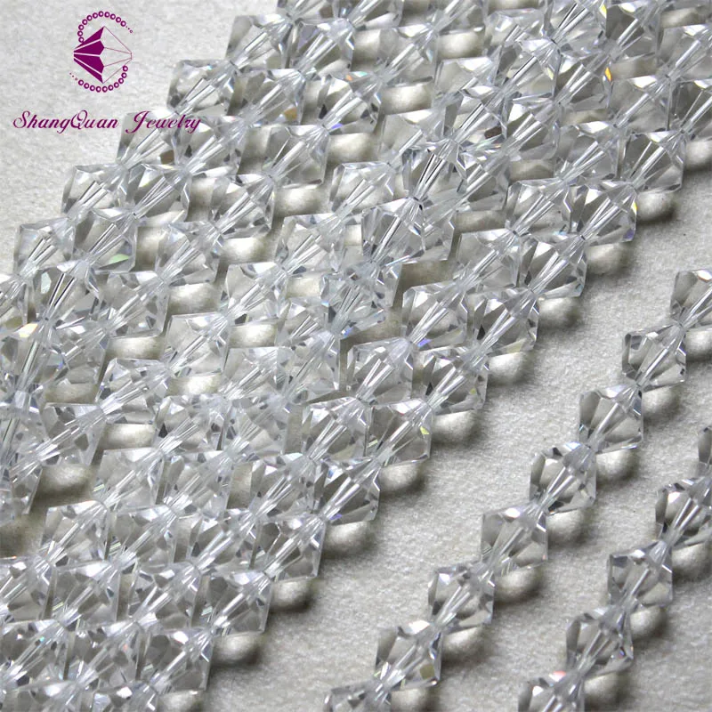 AAA 100 шт 10 мм биконовые хрустальные бусины подвески стеклянные 5301 разных цветов