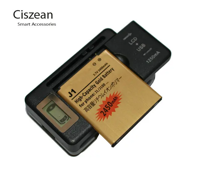 Зарядное устройство для Samsung Galaxy J1 (2450) J100 J100F J100H J100FN J100M 2015 мАч|battery for galaxy|battery
