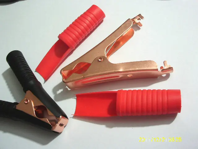 Зажим для автомобильного аккумулятора типа Аллигатор 20 шт. 100 А испытательный