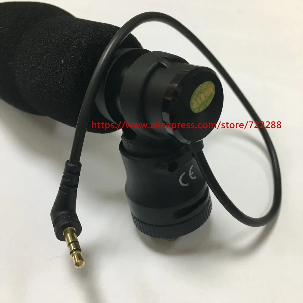 Оригинальный стереомикрофон зеркальная фотография для Panasonic Canon EOS 6D 7D Sony A7R|microphone