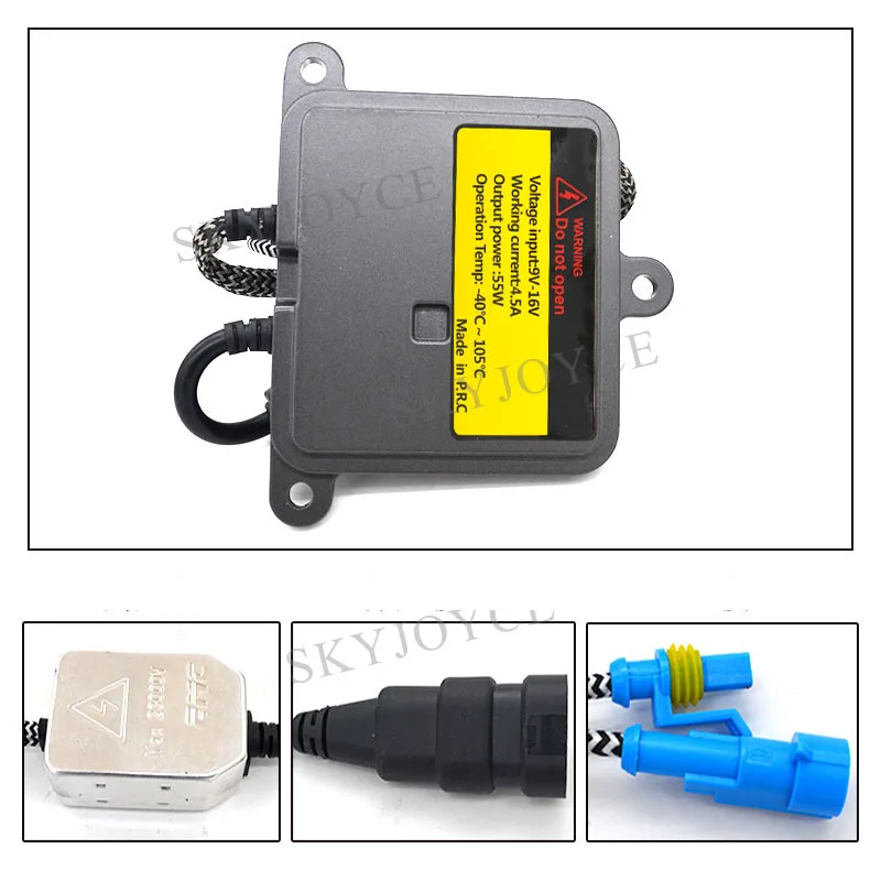 SKYJOYCE Автомобильная фасветильник 12 В 55 Вт HID балласт для hid лампы H1 H7 H11 9012 D2H