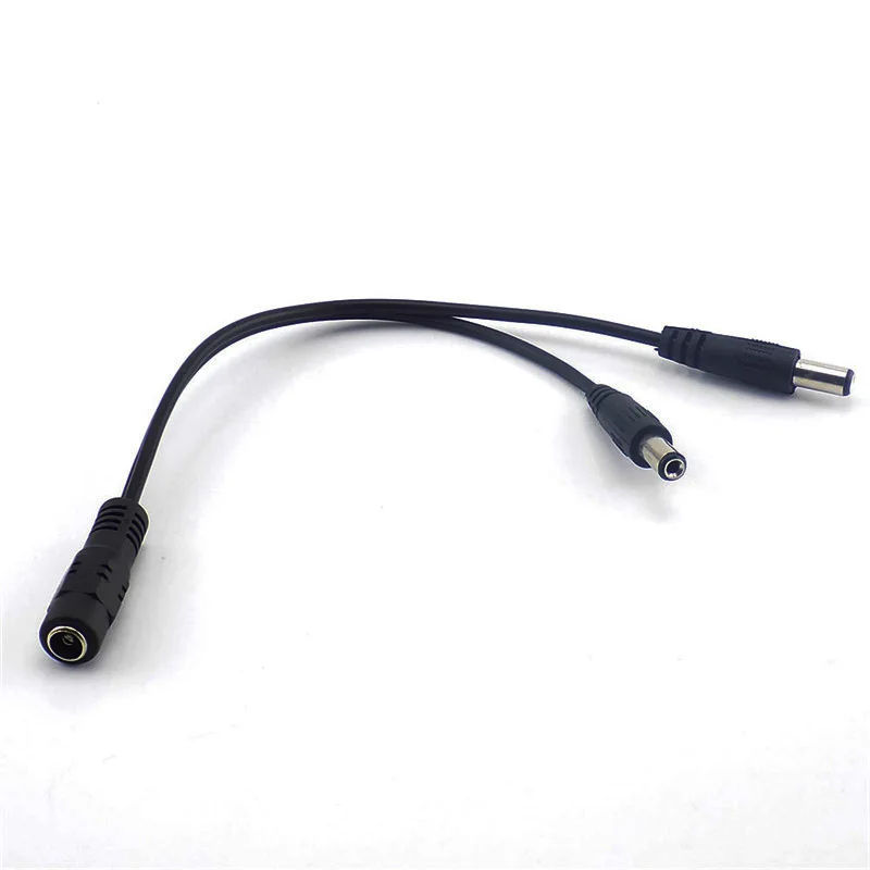 1 шт. видеонаблюдения Камера 1DC Женский до 2 штекер Мощность шнур в комплект