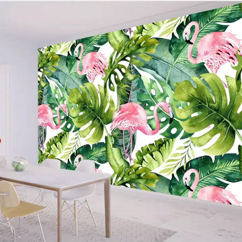 Настенные 3D обои с рисунком в скандинавском стиле маленькие свежие изображением