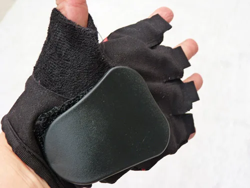 Тактические перчатки для скейтборда скользящие с слайдером тормозные роликовые