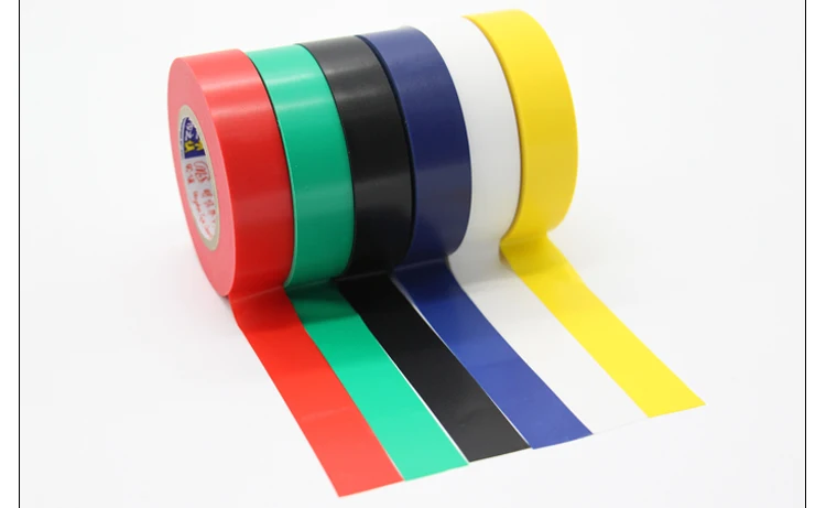 

Senior electrical tape insulation tape PVC electrical tape 18 wide 18 m long 6 color optional default black