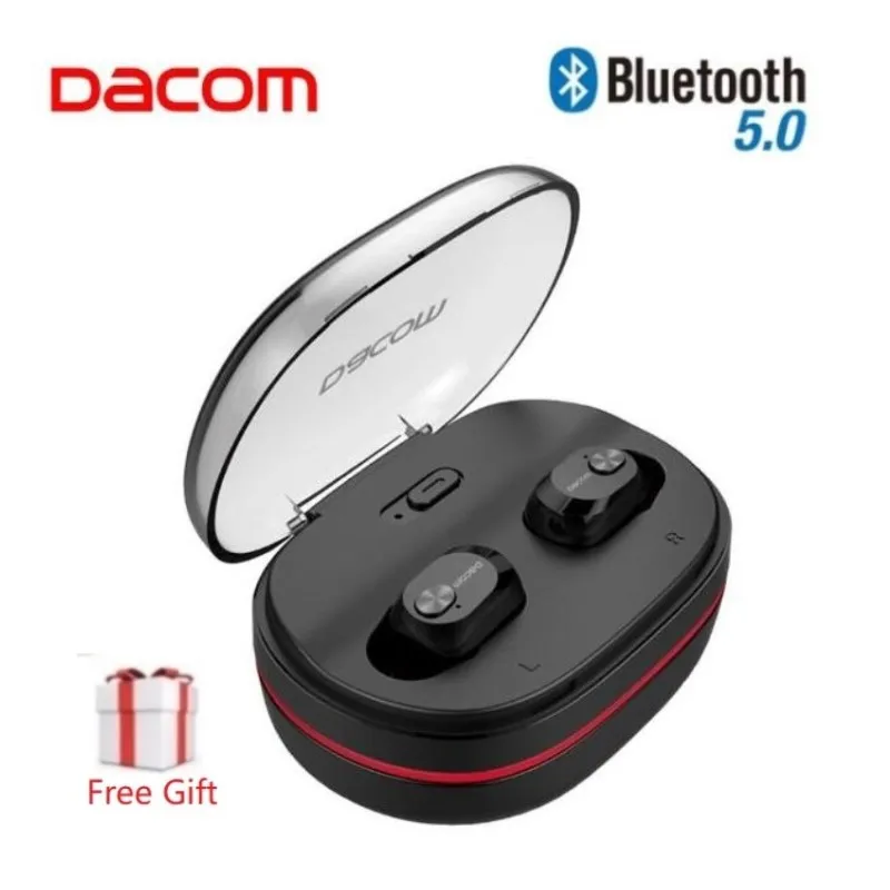 DACOM K6H/K6H PRO TWS наушники настоящие беспроводные Bluetooth наушники мини невидимый в ухо наушник гарнитура для iPhone