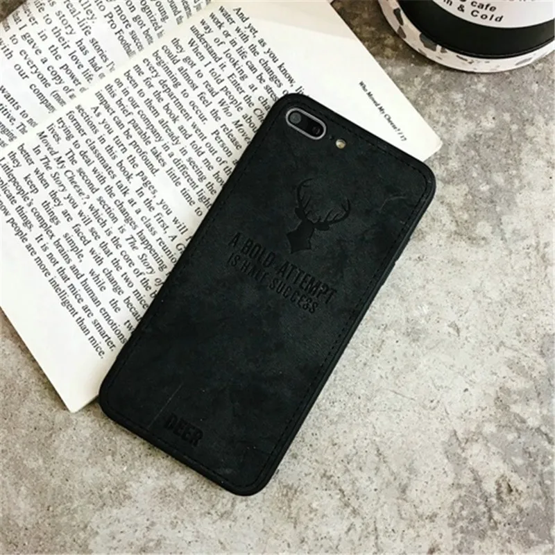 Олень лес красочные чехол для iPhone 8 роскошные ткани милый олень шик Ins
