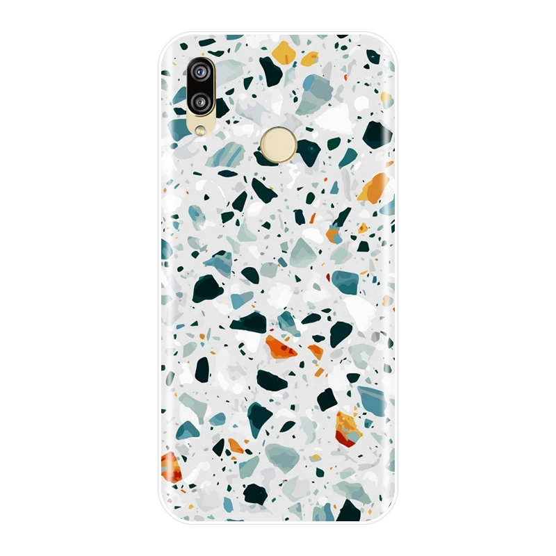 For Huawei P20 Pro P10 P Smart Plus P9 Lite Mini Case Silicone Art Soft Back Cover P8 2017 Phone | Мобильные телефоны и