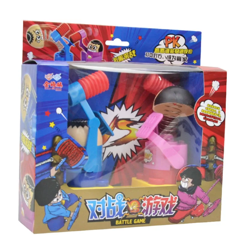 

Funny Offensive Defensive Battle Game Knock Head Desktop Toy Anti-stress Family Interaction Creative Educational Toys