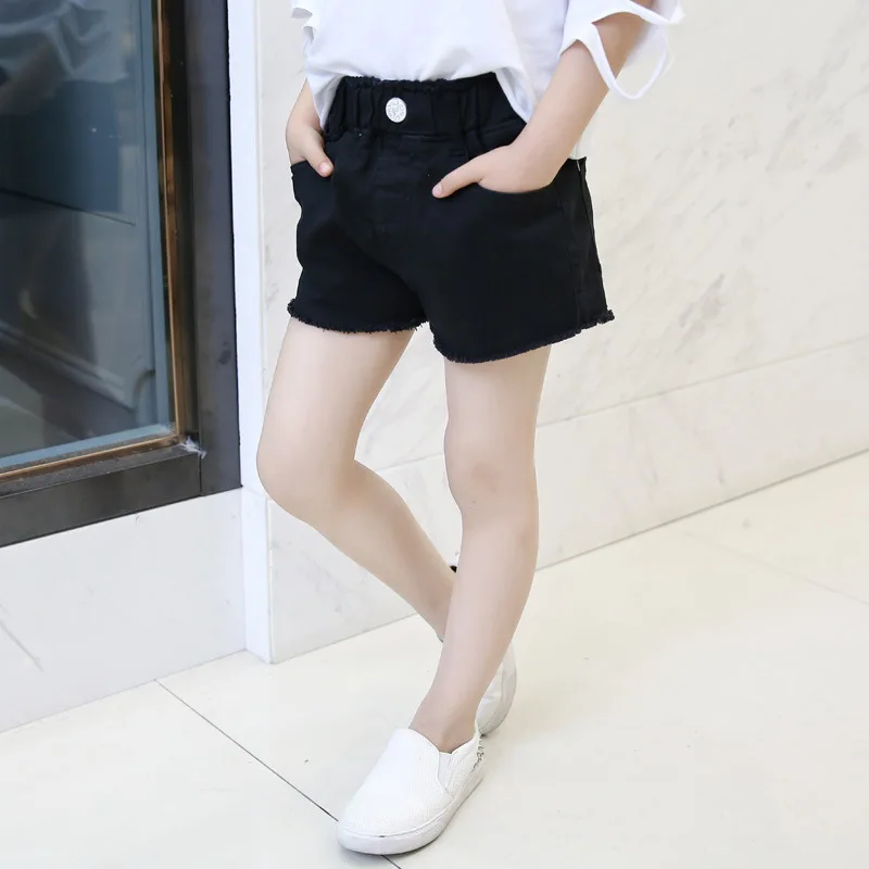 Новинка 2018 г. летние шорты для крупных десткая Одежда девочек Повседневное