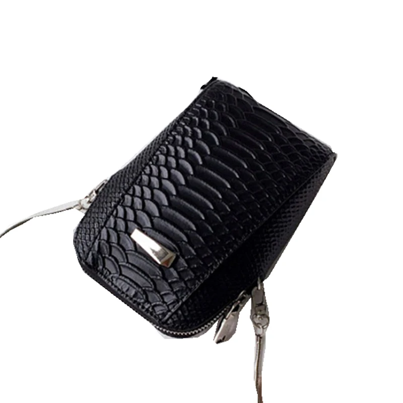 Женская сумка из натуральной кожи с имитацией под крокодила|travel handbag|genuine leather