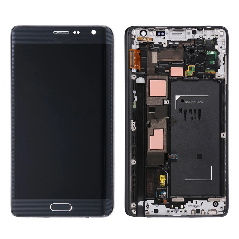 Для Samsung Galaxy Note Edge N915 N915FD N915F ЖК дисплей сенсорный экран дигитайзер с рамкой в