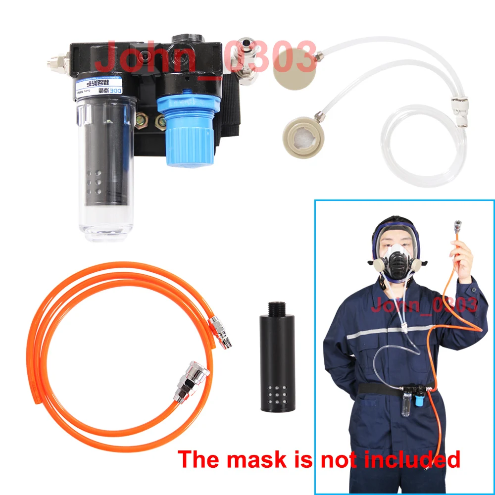 Supplied Air Fed Respirator System For Painting Spraying Gas Mask | Безопасность и защита