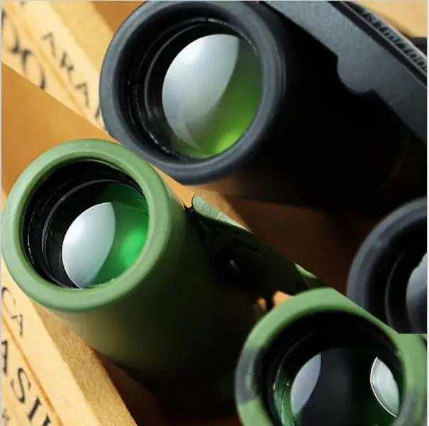 

Portable 8X21 Binoculars Compact Zoom Telescope professional binocular Folding HD Powerful telescope Bak4 for Hunting camping
