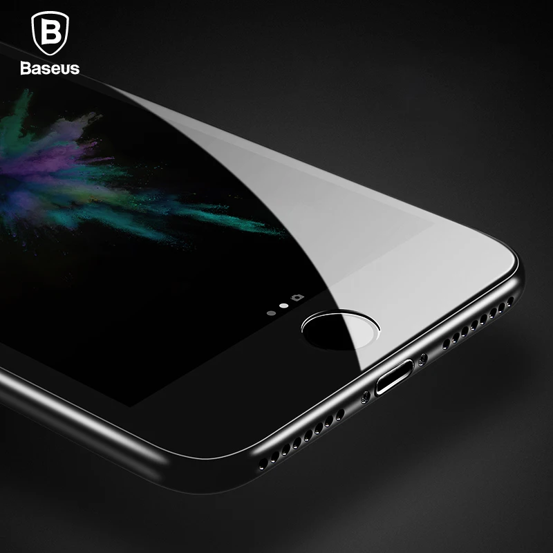 Защитное стекло Baseus Закаленное 9H для iPhone 8/8 Plus/7/7 Plus | Мобильные телефоны и