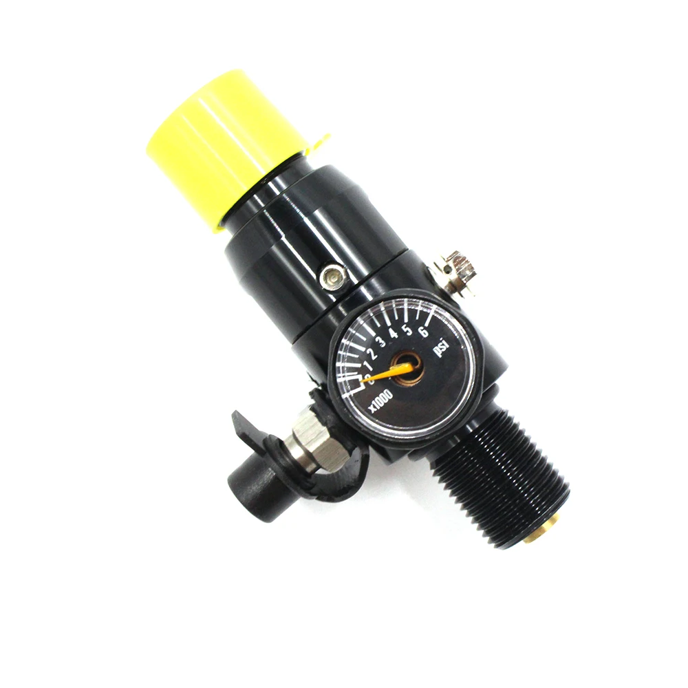 QUPB Paintball HPA Tank Regulator Valve M18*1.5 Thread Black REG001 | Accessories