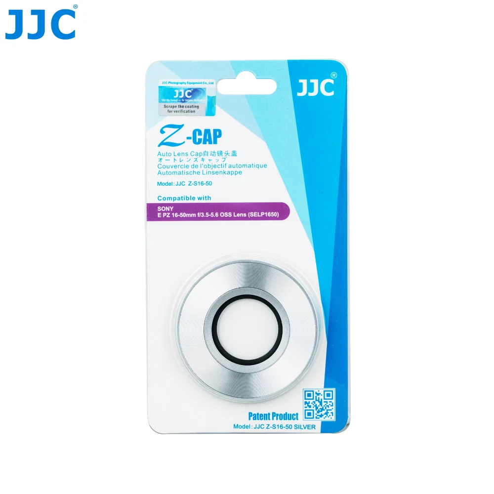JJC Камера авто крышка объектива для sony 16-50 мм f/3,5-5,6 OSS Alpha E-mount объектив SELP1650