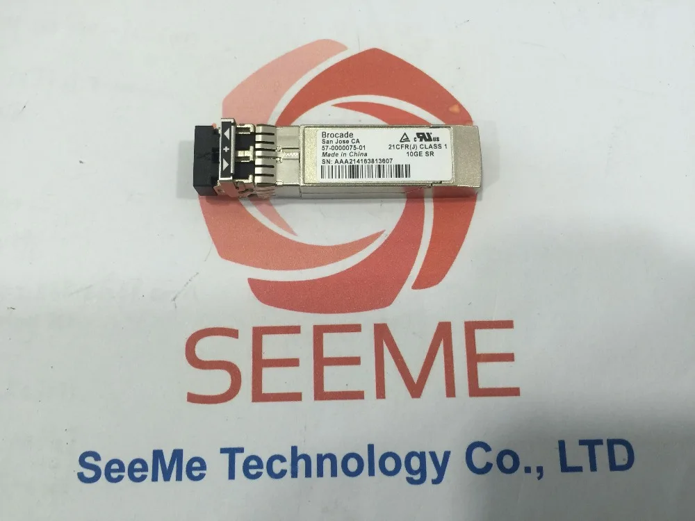 Парча 57 0000075 01 SFP + 10GE SR 10G оптический модуль|optical module|brocade sfpsfp optical module |