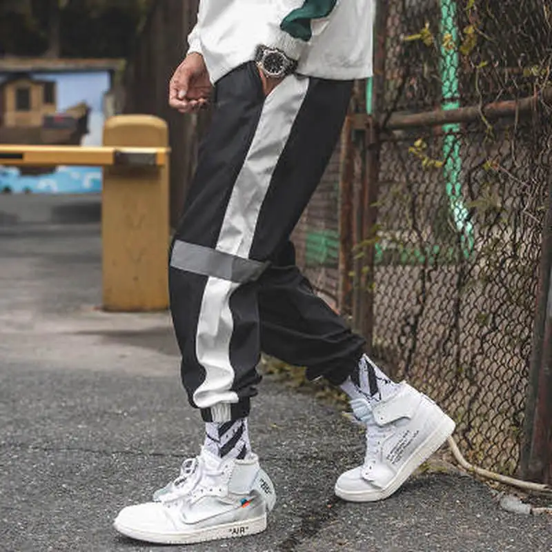 Желтый Розовый камуфляж брюки карго для мужчин женщин 2018 высокое качество хип