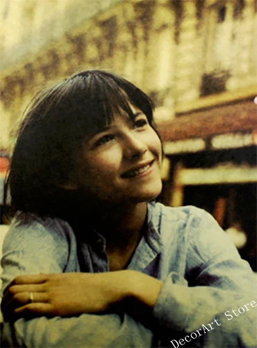 Sophie Marceau Одри Хепберн холст с Мерилин Монро живопись винтажная Настенная картина