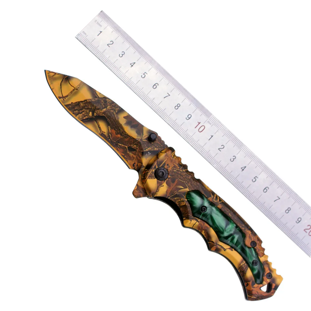 Инструменты для выживания складной нож Karambit инструменты csgo карманный нож Тактический Faca Ganzo ножи для кемпинга спасательные инструменты cs go нож - Цвет: yellow