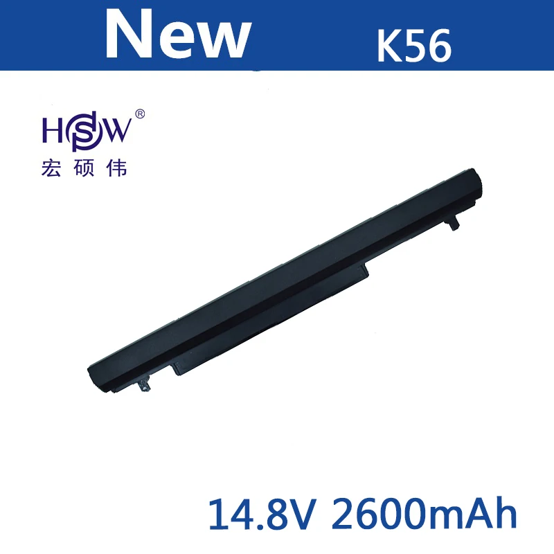 HSW 2600 мАч аккумулятор для ноутбука Asus A56 A46 K56 K56C K56CA K56CM K46 K46C K46CA K46CM S56 S46 A31 A32 A41 A42