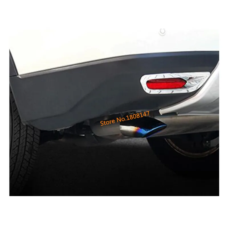 Для Nissan X-trail xtrail T32/Rogue 2014 2015 2016 автомобильный глушитель Концевая выхлопная труба