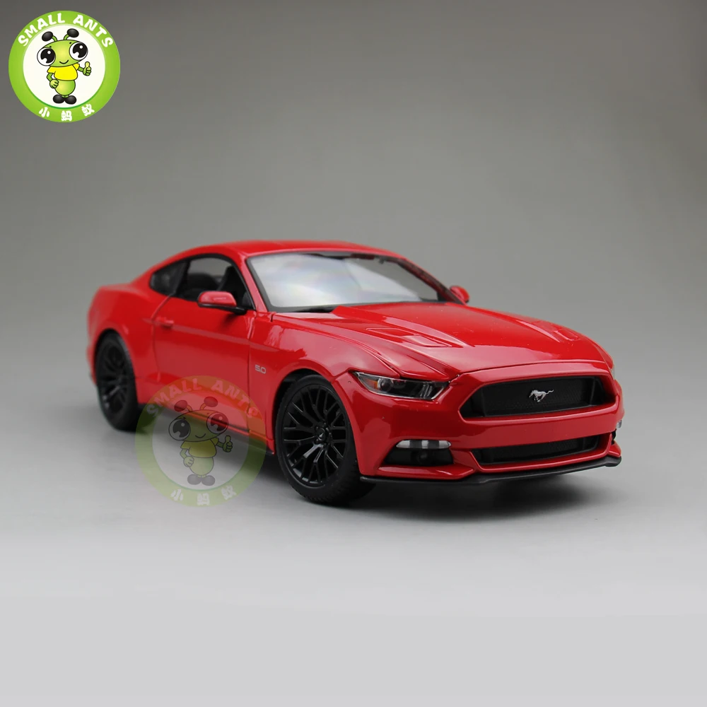 1/18 Ford Mustang GT 5,0 литая под давлением модель автомобиля для подарков коллекция хобби maisto 31197 красный