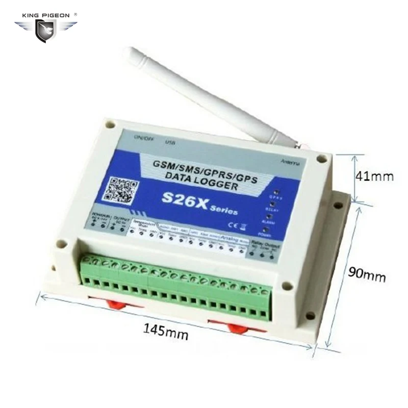 GSM GPRS аналоговый регистратор данных беспроводной пульт дистанционного