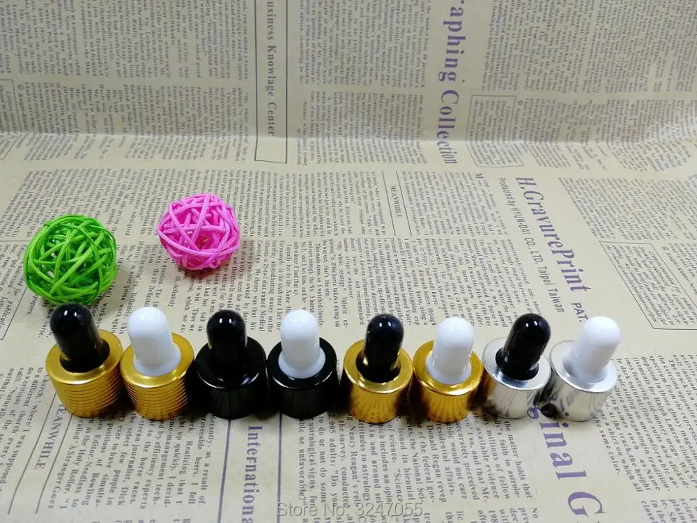 50Pcs 100Pcs 200Pcs 500pcs Dropper Cap for 18mm Neck Size Bottles Essential Oil Accessories Supplies | Красота и здоровье