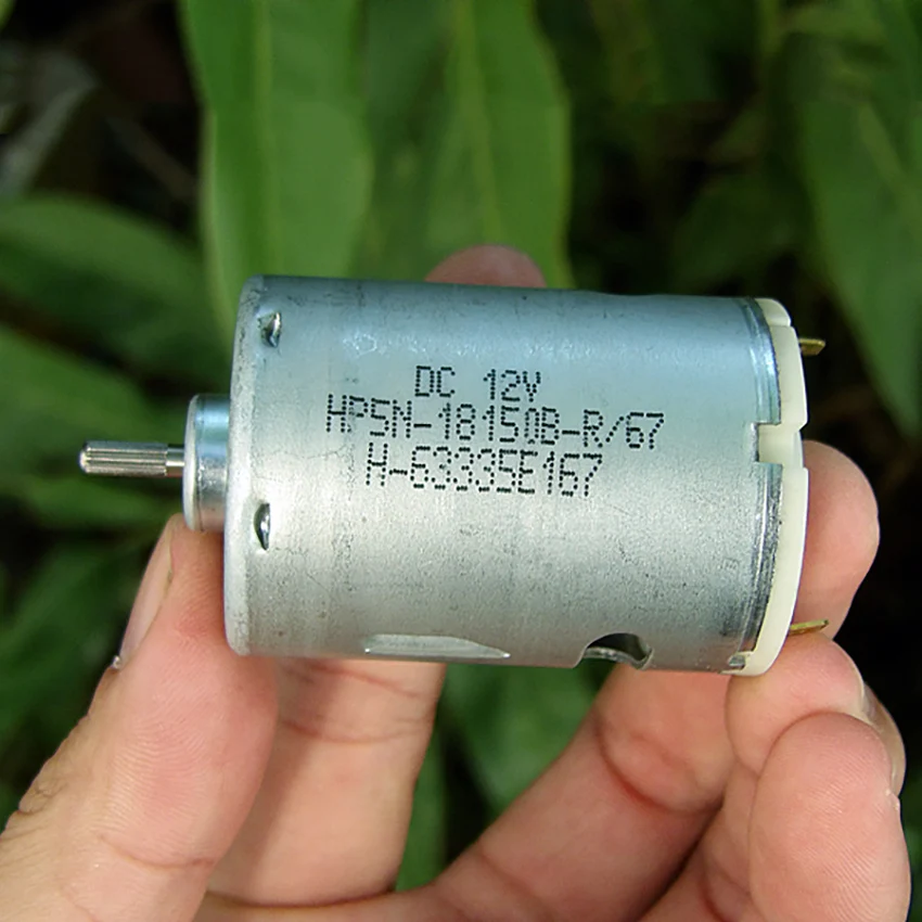 Микро двигатель с низким энергопотреблением 24 В постоянного тока 5000 об/мин