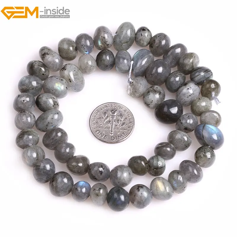 Gem-inside много смешанных Подвески из смешанных камней ассортимент произвольной формы картофельные стеклянные бусины для изготовления ювелирных изделий 8X12 мм 15 дюймов DIY ювелирные изделия