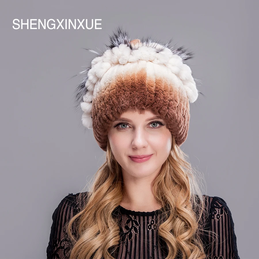Женская шапка из меха кролика рекс JIQIUZHANXUEFEI зимняя для девочек 2019 hats children