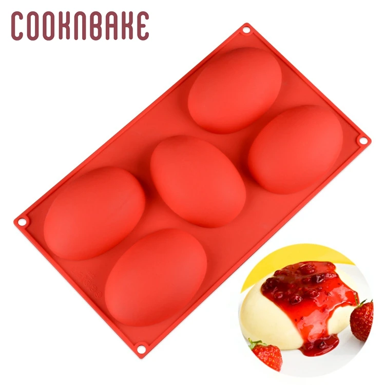 COOKNBAKE силиконовая форма для выпечки торта овальной формы мыла свечи пудинга льда