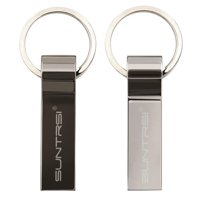 USB флеш накопитель Suntrsi 64 ГБ металлический брелок водонепроницаемый на заказ 32