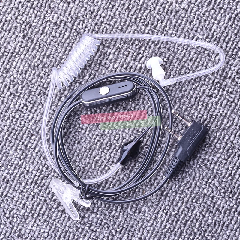 Air Acoustic Tube 2 Pin PPT наушник для K типа радио Walkie Talkie гарнитура горло микрофон