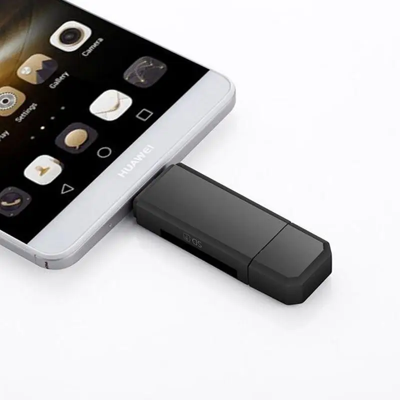 USB OTG к USB 2,0 адаптер SD/SD кард-ридер с USB разъемом для Android смартфона планшета R15