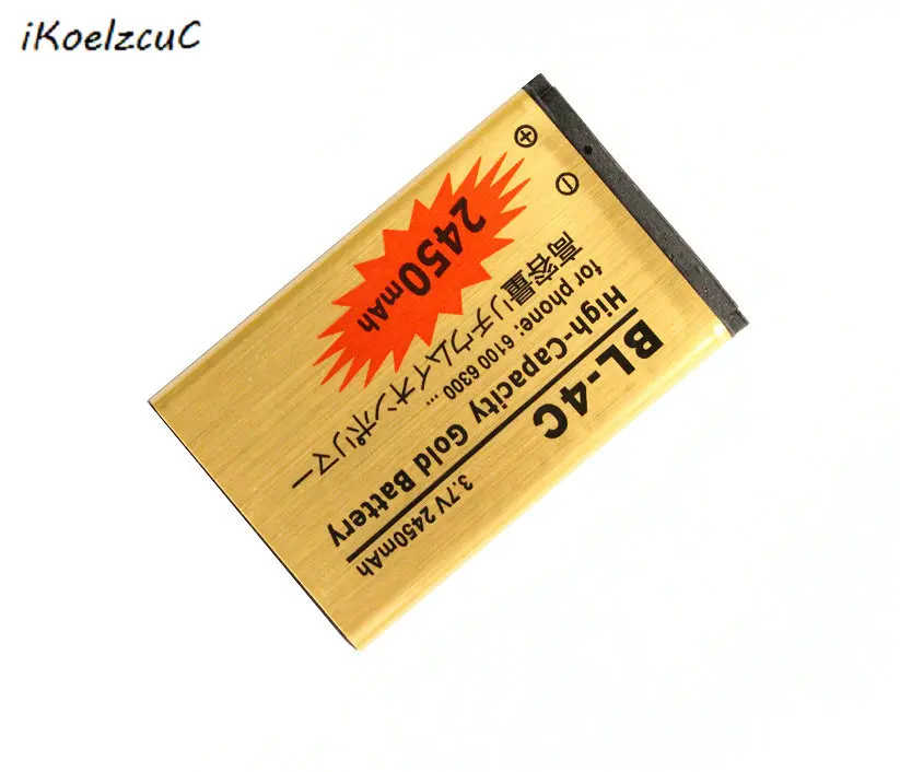 IKoelzcuC BL-4C BL 4C BL4C батарея для Nokia 6300 6260 6170 6131 6110 6100 Замена батареи мобильного