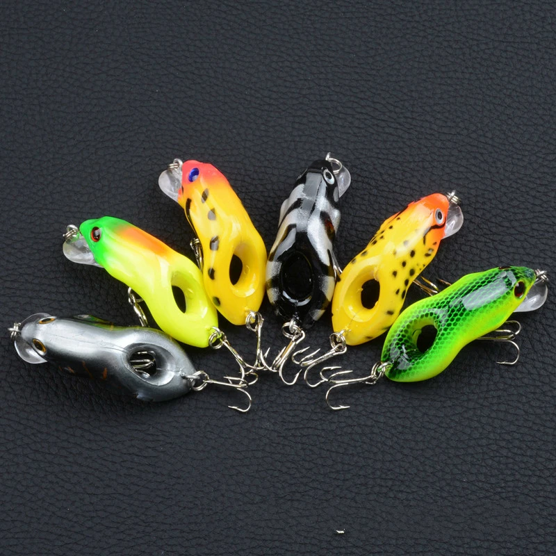 

6Pcs/Lot Fishing Minnow Lures 5.5cm/8.9g Sea Fishing Hard Baits Lifelike Artificial Isca Swimbait Wobblers Tackle With 8# Hooks