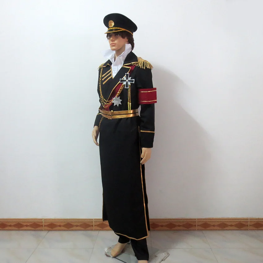 K RETURN OF KINGS Suoh Mikoto Military Uniform Cosplay Costume Custom Made Any Size | Тематическая одежда и униформа
