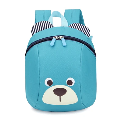 QIAN LAN SE LXFZQ mochila infantil, детские школьные сумки, новинка, милый, анти-потеря, Детский рюкзак, школьная сумка, рюкзак для детей, детские сумки - Цвет: QIAN LAN SE