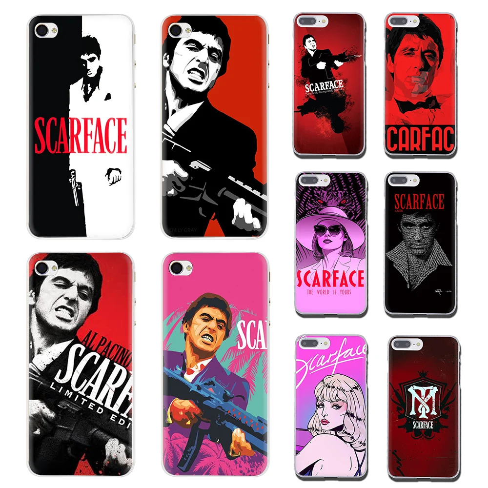 Жесткий чехол Scarface для телефона iphone 5 5s 5C SE 2020 6 6s 7 8 plus X XR XS MAX 11 pro Max|Бамперы| |