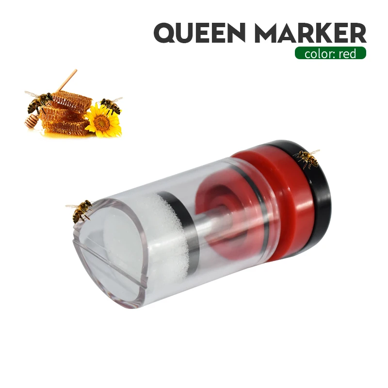 Марка 1 шт. красный маркер для пчеловодства подходит бутылок с маркировкой Queen Bee |