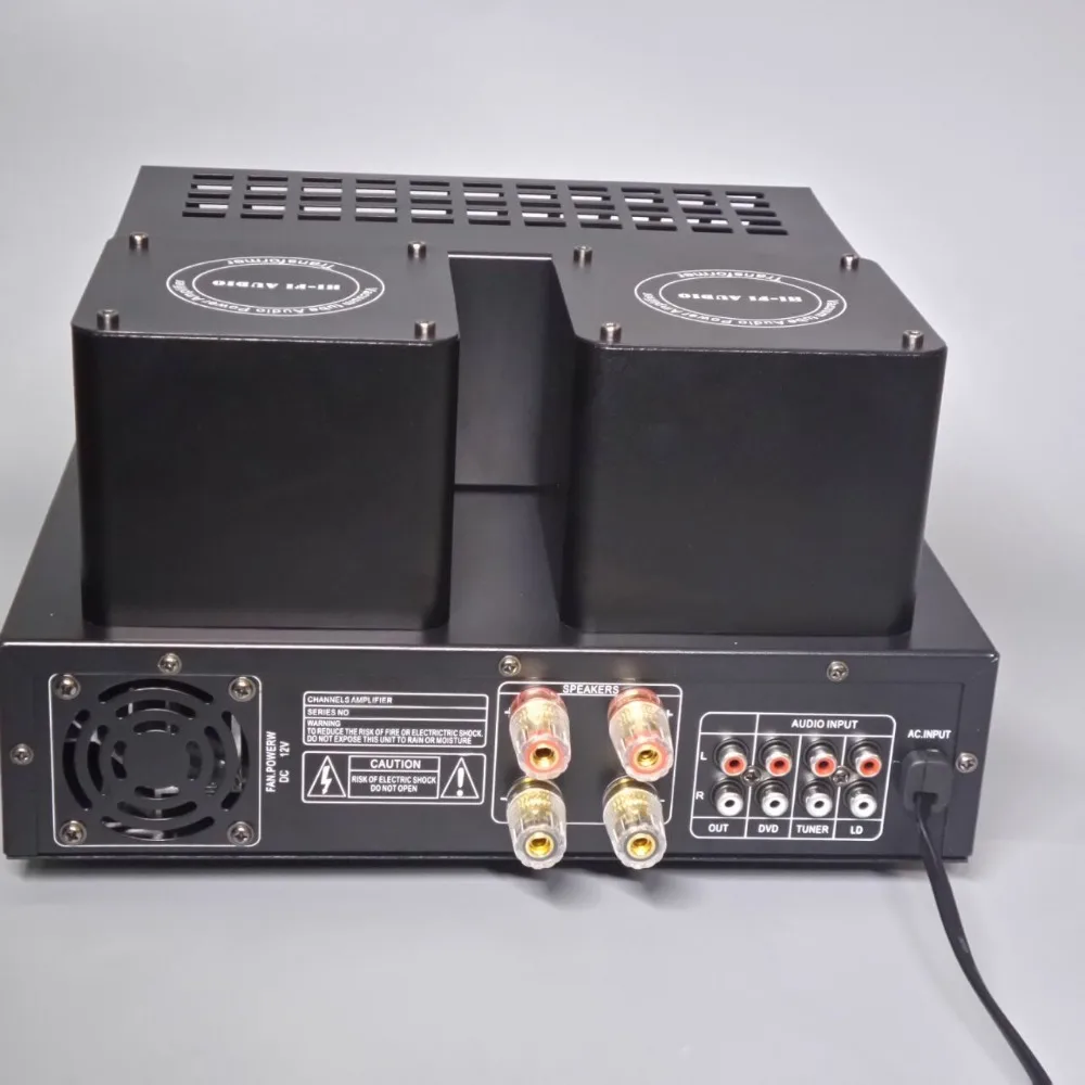 BT-6J1 Bluetooth 4,0 SD USB музыкальный плеер 160 Вт 2 канала 6J8P вакуумные трубки аудио усилители HIFI домашняя книжная полка динамик усилитель