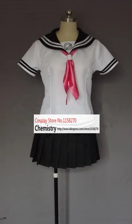 Бесплатная доставка комплект одежды для косплея Danganronpa: Trigger Happy Havoc Ibuki Mioda|cosplay